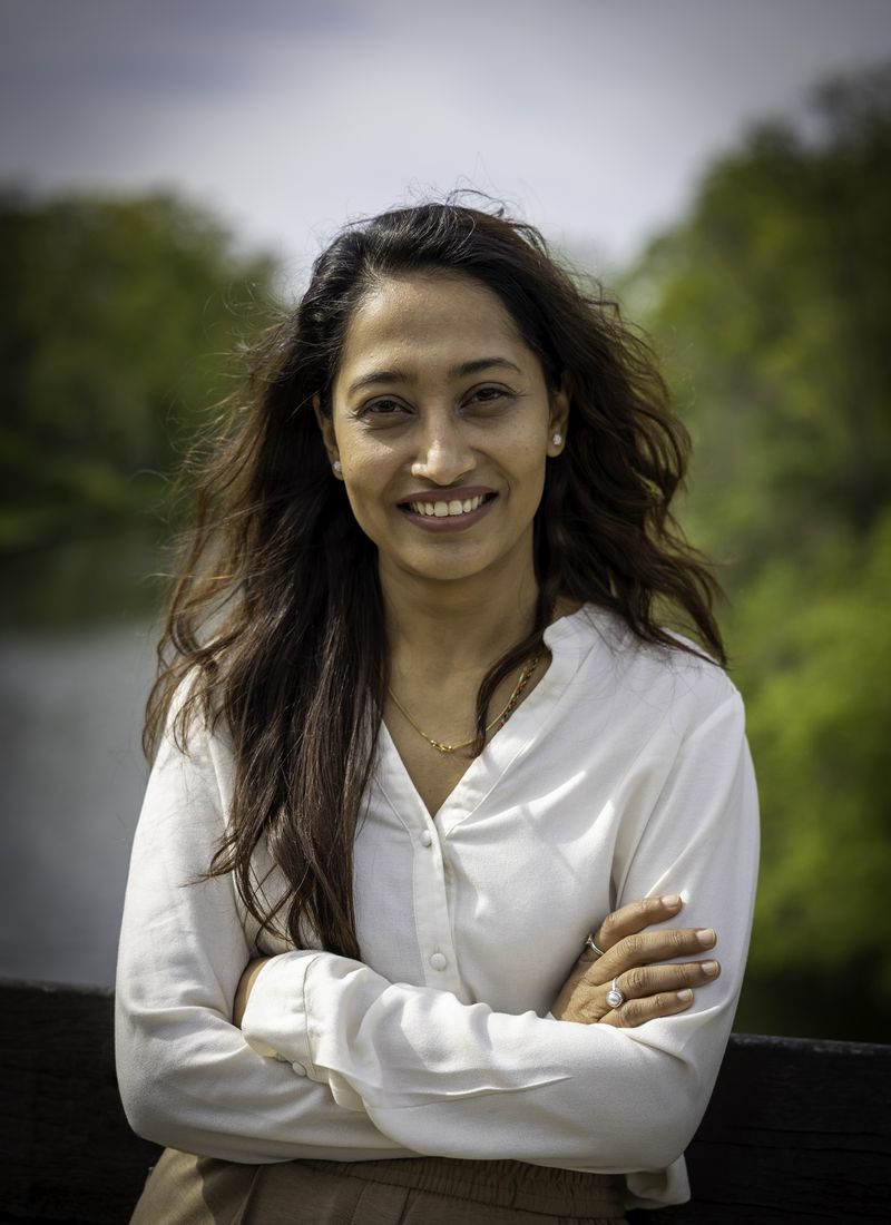 Sheetal Schiffer, a yoga and meditation teacher in Berlin